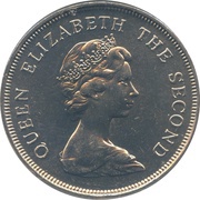 5 Dollars - Elizabeth II Royal Wedding obverse image