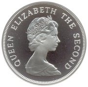 5 Dollars - Elizabeth II Royal Wedding; Silver Proof Issue obverse image