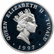 5 Dollars - Elizabeth II Honorary degree for the Queen Mother obverse image