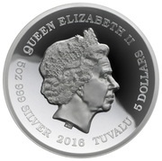 5 Dollars - Elizabeth II Dragon King with his nine sons obverse image
