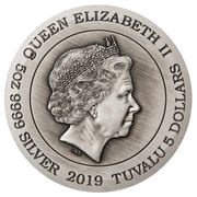 5 Dollars - Elizabeth II Dragon obverse image