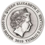 5 Dollars - Elizabeth II Dragon and Phoenix obverse image