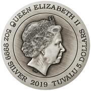 5 Dollars - Elizabeth II 12 Lunar Animals obverse image