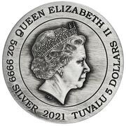 5 Dollars - Elizabeth II Zhao Yun obverse image