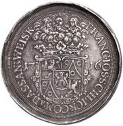 2 Thalers - Franz Joseph Prague obverse image