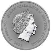 5 Dollars - Elizabeth II The Red Flag Fleet obverse image