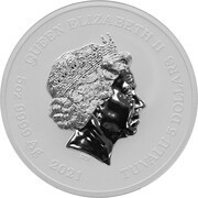 5 Dollars - Elizabeth II Poseidon obverse image