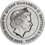 5 Dollars - Elizabeth II 12 Lunar Animals obverse image