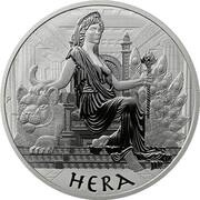 5 Dollars - Elizabeth II Hera, Tuvalu, 2022 reverse image