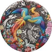 5 Dollars - Charles III Phoenix and Birds, Tuvalu, 2023 reverse image