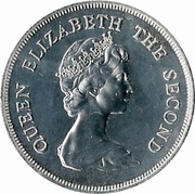 10 Dollars - Elizabeth II 2nd portrait; Rebecca obverse image