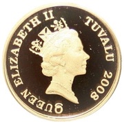 15 Dollars - Elizabeth II Lucky waving cat obverse image