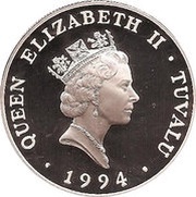 20 Dollars - Elizabeth II Swimming obverse image
