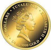 25 Dollars - Elizabeth II Ned Kelly obverse image