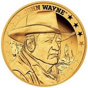 25 Dollars - Elizabeth II John Wayne, Tuvalu, 2020 reverse image