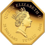 28 Dollars - Elizabeth II Good Fortune obverse image