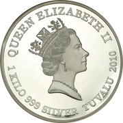 30 Dollars - Elizabeth II The Great Wave off Kanagawa obverse image