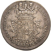1 Thaler - Franz Heinrich obverse image
