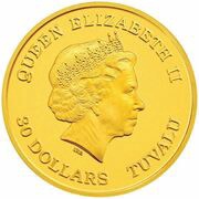 30 Dollars - Elizabeth II Heart to Heart obverse image