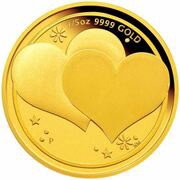 30 Dollars - Elizabeth II Heart to Heart reverse image