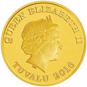 30 Dollars - Elizabeth II Year of the Monkey - Longevity obverse image