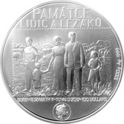 100 Dollars - Elizabeth II Lidice and Ležáky massacres obverse image