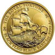 100 Dollars - Elizabeth II The Royal Fortune, Tuvalu, 2020 reverse image