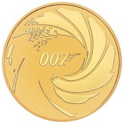 100 Dollars - Elizabeth II James Bond 007, Tuvalu, 2020 reverse image
