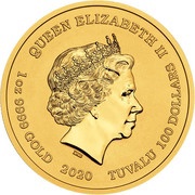 100 Dollars - Elizabeth II Homer Simpson obverse image