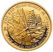100 Dollars - Elizabeth II The Red Flag Fleet, Tuvalu, 2021 reverse image