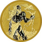 100 Dollars - Elizabeth II Zeus, Tuvalu, 2021 reverse image