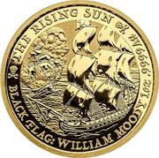 100 Dollars - Elizabeth II The Rising Sun, Tuvalu, 2022 reverse image