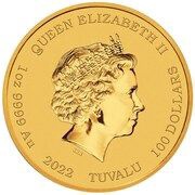 100 Dollars - Elizabeth II Bond Family Crest obverse image