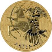 100 Dollars - Charles III Artemis reverse image