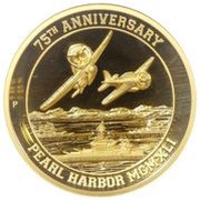 200 Dollars - Elizabeth II Pearl Harbor, Tuvalu, 2016 reverse image
