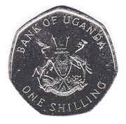 1 Shilling Nickel plated steel obverse image