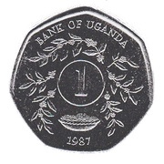 1 Shilling Nickel plated steel reverse image