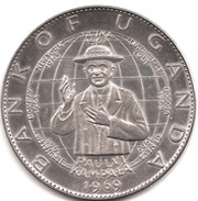 25 Shillings Pope Paul VI reverse image