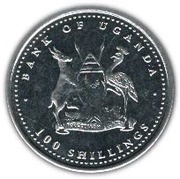 100 Shillings Ox; steel obverse image