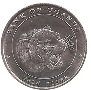 100 Shillings Tiger; steel reverse image