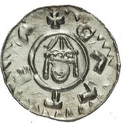 Denar - Conrad I of Brno, Bohemia, 1061-1092 reverse image