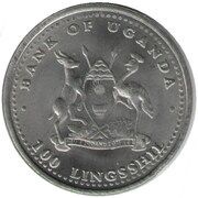100 Shillings Rabbit; nickel plated steel obverse image