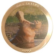 100 Shillings Hippopotamus reverse image