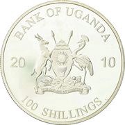100 Shillings Killer whale obverse image