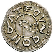 Denar - Conrad I of Brno, Bohemia, 1061-1092 reverse image