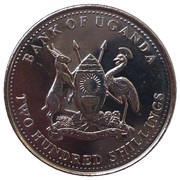 200 Shillings Non-magnetic obverse image