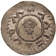 Denar - Bretislaus II and Vratislaus II, Bohemia, 1092 reverse image