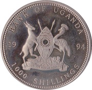 1000 Shillings Frauenkirche obverse image