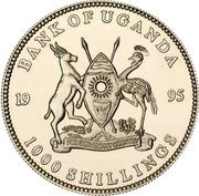 1000 Shillings Year of the Pig obverse image