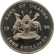 1000 Shillings Hong Kong obverse image